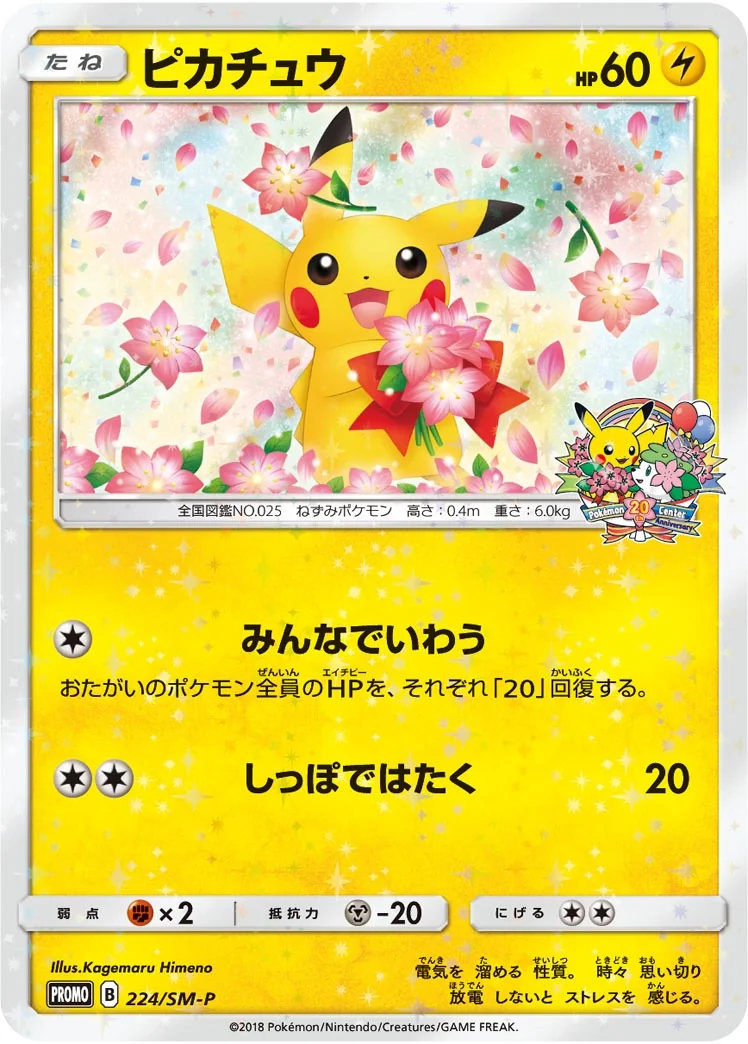 Pikachu (SM-P 224) – Sun & Moon Promos