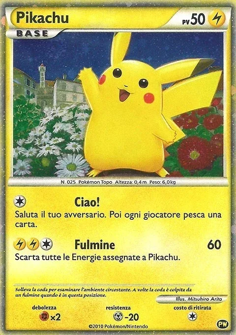 Pikachu (PWC) – Pikachu World Collection 2010