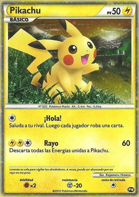 Pikachu (PWC) – Pikachu World Collection 2010